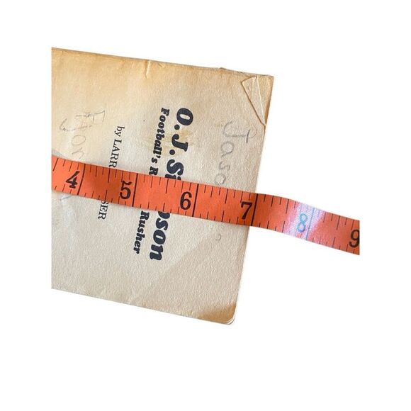 OJ Simpson Football’s Record Rusher by Larry Felser Paperback Book Novel 1974 - Picture 9 of 12